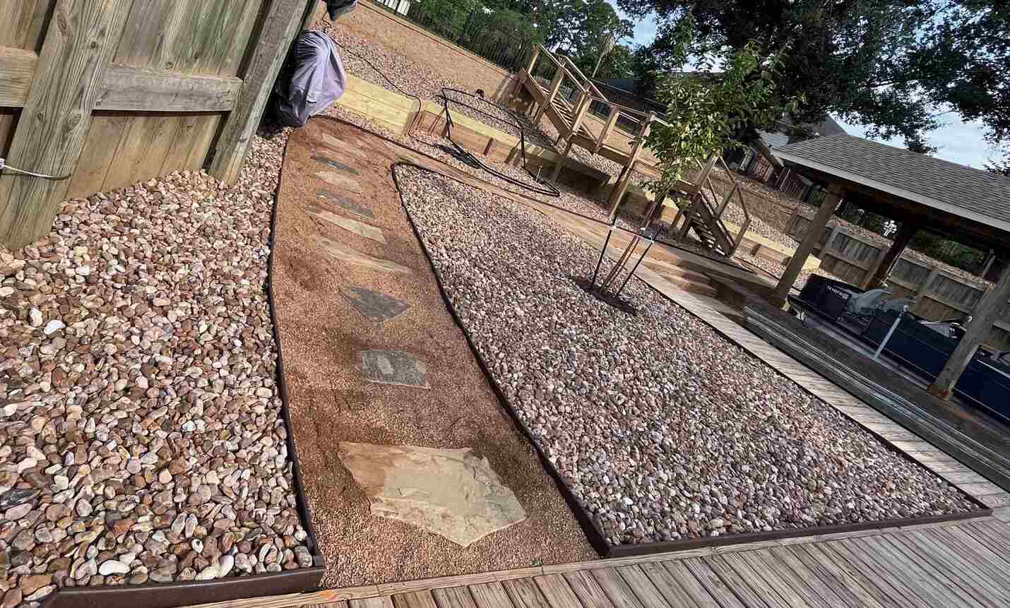 Hardscape work