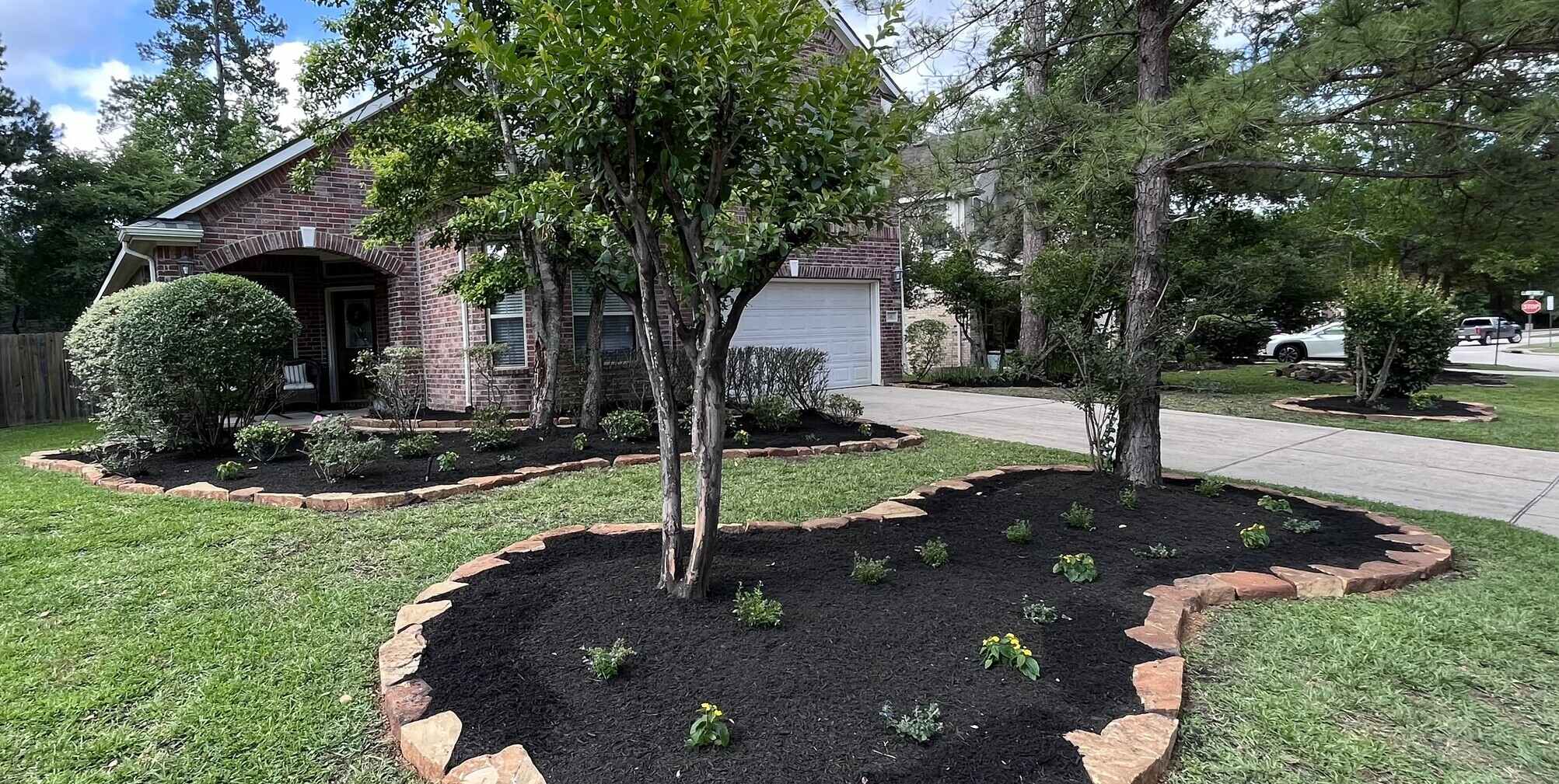 Fresh mulch